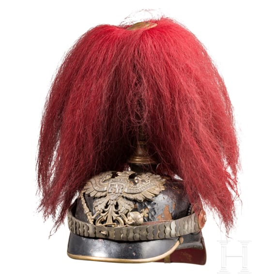 Preu&szlig;en - Helm f&uuml;r einen Unteroffizier der Infanterie, um 1900