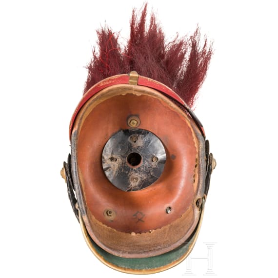 Preu&szlig;en - Helm f&uuml;r einen Unteroffizier der Infanterie, um 1900