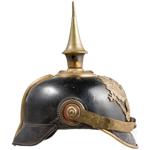 Helm f&uuml;r Offiziere der Infanterie, Preu&szlig;en, um 1900