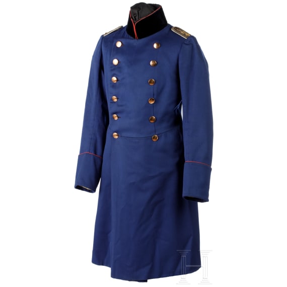 &Uuml;berrock f&uuml;r einen Oberleutnant im Fu&szlig;artillerie-Regiment Nr. 11