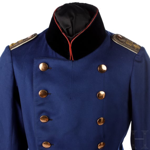 &Uuml;berrock f&uuml;r einen Oberleutnant im Fu&szlig;artillerie-Regiment Nr. 11