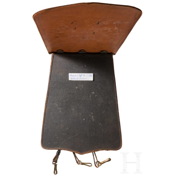 Preu&szlig;en - S&auml;beltasche f&uuml;r Mannschaften der Husaren, um 1900