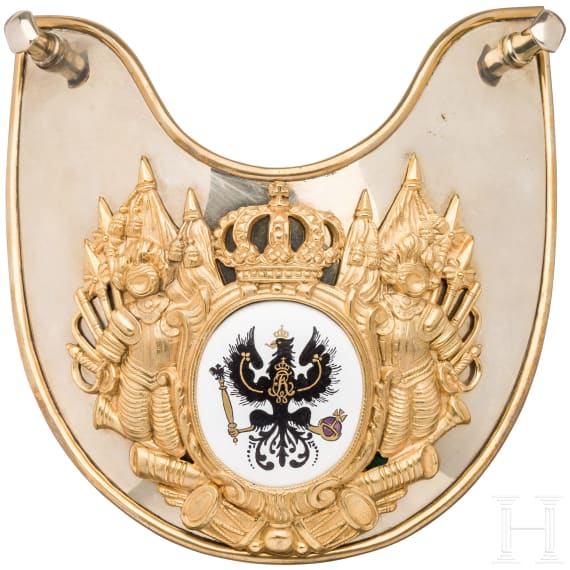 Ringkragen f&uuml;r Offiziere der Leibgendarmerie, um 1900