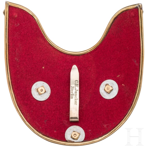Ringkragen f&uuml;r Offiziere der Leibgendarmerie, um 1900