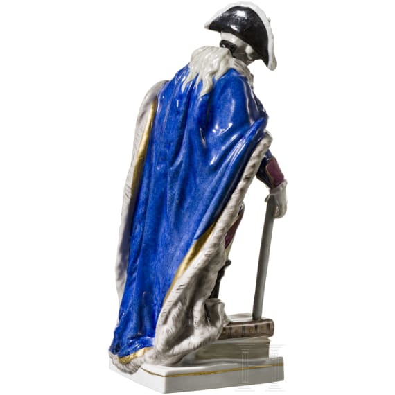 K&ouml;nig Friedrich II. von Preu&szlig;en - Porzellanfigur, 20. Jhdt.