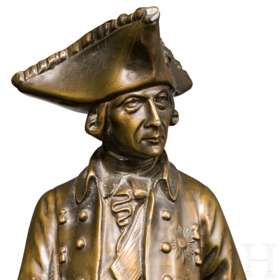 Zwei Statuetten Friedrichs II., Preu&szlig;en