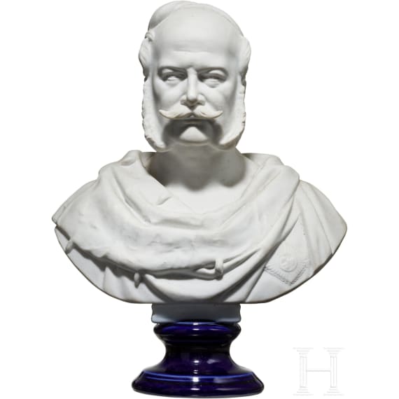Kaiser Wilhelm I. - KPM-Portraitb&uuml;ste