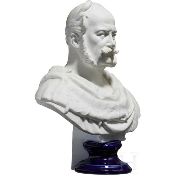 Kaiser Wilhelm I. - KPM-Portraitb&uuml;ste