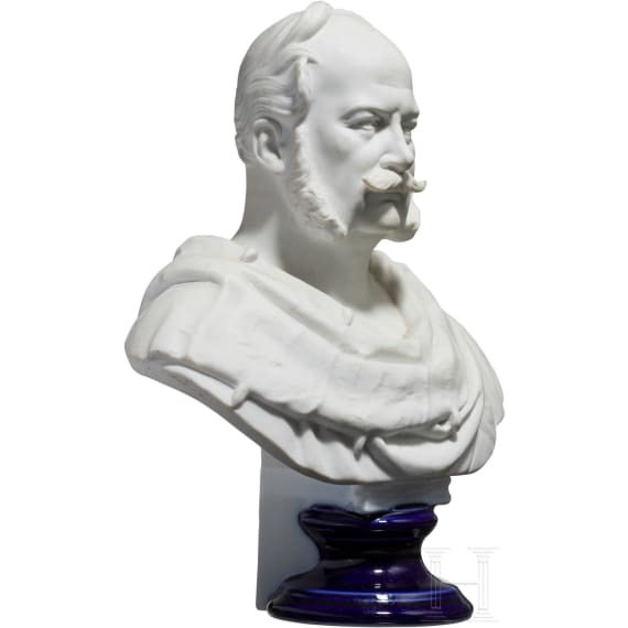 Kaiser Wilhelm I. - KPM-Portraitb&uuml;ste