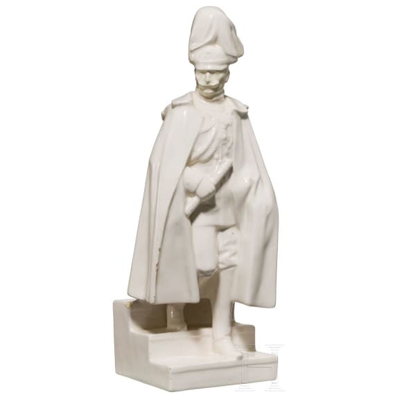 Keramikfigur von Kaiser Wilhelm I., Preu&szlig;en