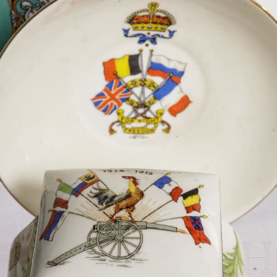 Gruppe Patriotika/Porzellan, Deutsches Kaiserreich und Europa, Anfang 20. Jhdt.