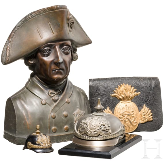 Konvolut Militaria und Patriotika, Preu&szlig;en und Bayern, 19./20. Jhdt.