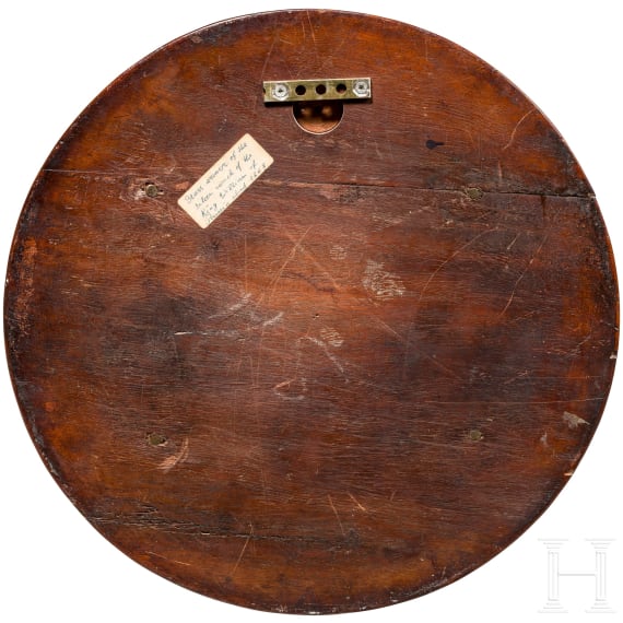 Lokschild der K&ouml;niglich Preu&szlig;ischen Eisenbahn Verwaltung, Preu&szlig;en, um 1900