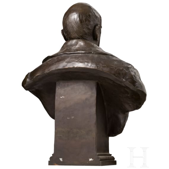 Otto F&uuml;rst von Bismarck - gro&szlig;e Portraitb&uuml;ste, um 1900