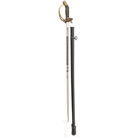 A sword M 1889 for officers of the infantry, Wurttemberg