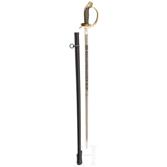 A sword M 1889 for officers of the infantry, Wurttemberg