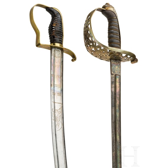 Husarens&auml;bel, um 1820