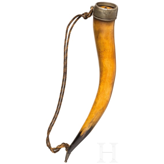 Trinkhorn der Katzensteiner Ritter, datiert 1860