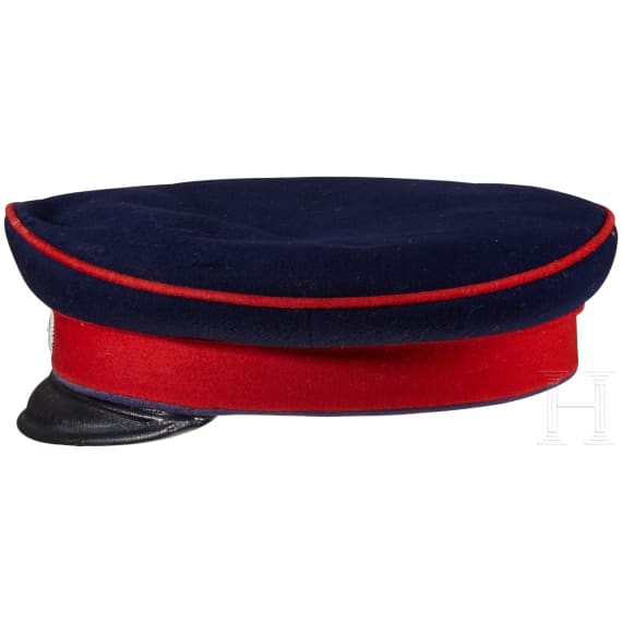 An Other Ranks Saxon Schirmm&uuml;tze (Visor Cap) and M&uuml;tze (Cap)