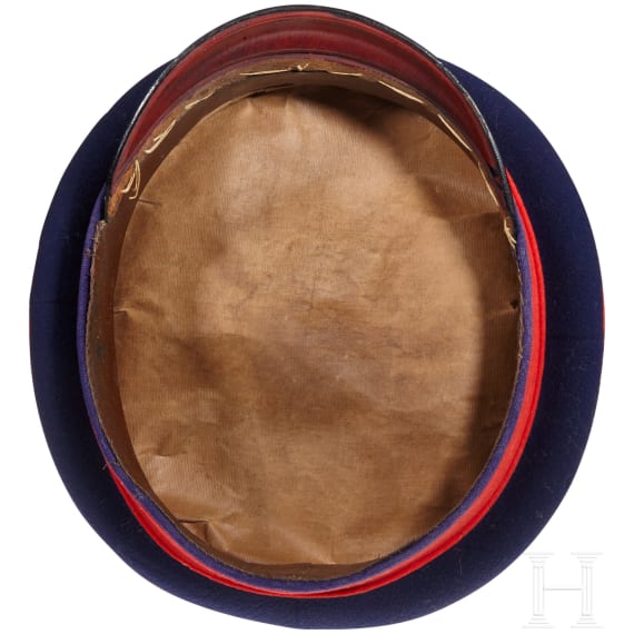 An Other Ranks Saxon Schirmm&uuml;tze (Visor Cap) and M&uuml;tze (Cap)