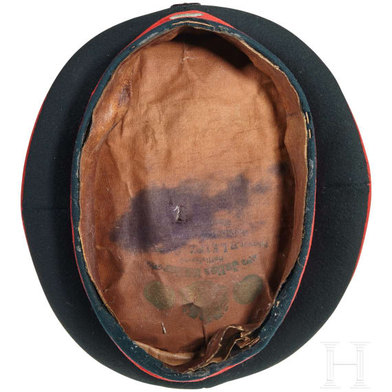 An Other Ranks Saxon Schirmm&uuml;tze (Visor Cap) and M&uuml;tze (Cap)