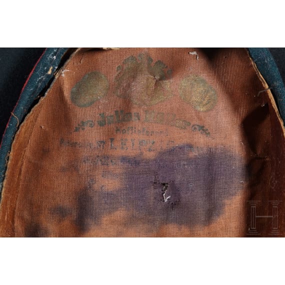 An Other Ranks Saxon Schirmm&uuml;tze (Visor Cap) and M&uuml;tze (Cap)