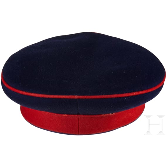 An Other Ranks Saxon Schirmm&uuml;tze (Visor Cap) and M&uuml;tze (Cap)