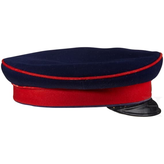 An Other Ranks Saxon Schirmm&uuml;tze (Visor Cap) and M&uuml;tze (Cap)