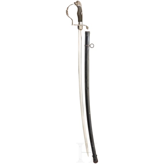 Saxonia - A lion's head sabre for officers, circa 1820