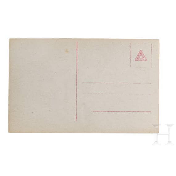 Oberleutnant Max Immelmann - Foto-Ansichtskarte (Sanke) mit Unterschrift