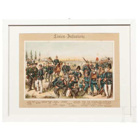 A collection of Prussian prints
