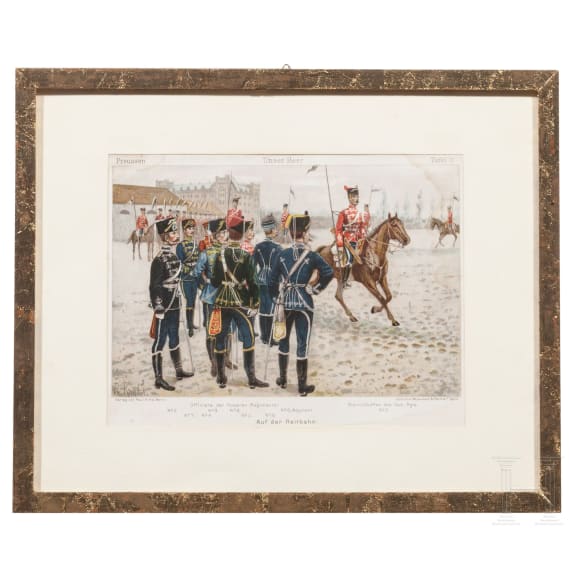 A collection of Prussian prints
