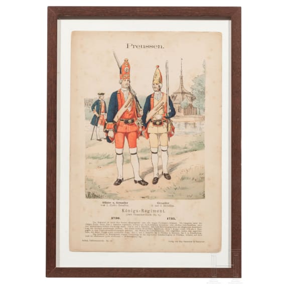 A collection of Prussian prints