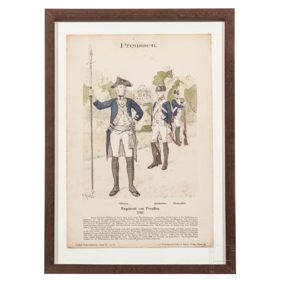 A collection of Prussian prints