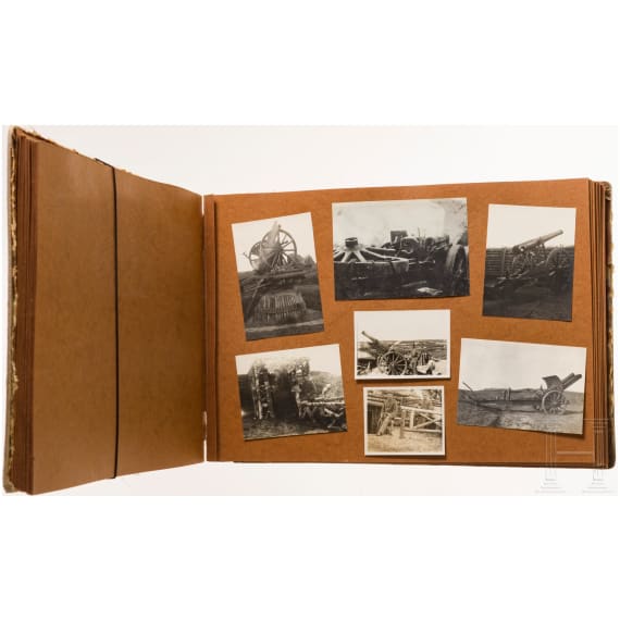 Photoalbum of Vizefeldwebel Fritz R&ouml;ckner in the 3rd Guards Foot Artillery Regiment