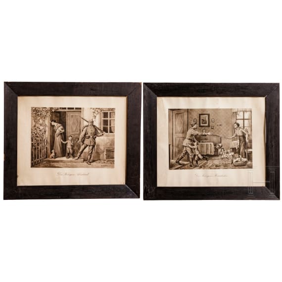 Two German patriotic prints, after 1914