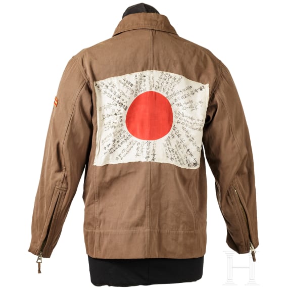A legacy of the Japanese fighter pilot Matsuo Matsuda killed in action in World War II