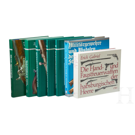 Sammlung Literatur zum Thema Ordonnanzwaffen