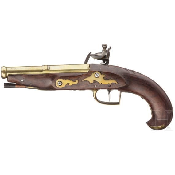 Reisepistole, Frankreich, um 1790