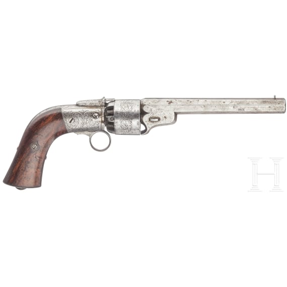 Transitionsrevolver, Belgien, um 1840