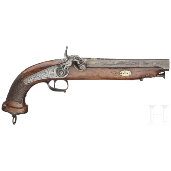 Perkussionspistole, Eibar um 1840