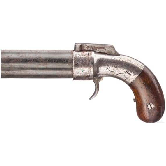 B&uuml;ndelrevolver, Perkussion, Alkens Patent 1845