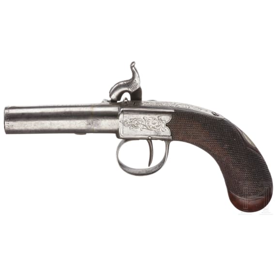 Perkussionsterzerol, E.M. Reilly & Co., London, um 1850
