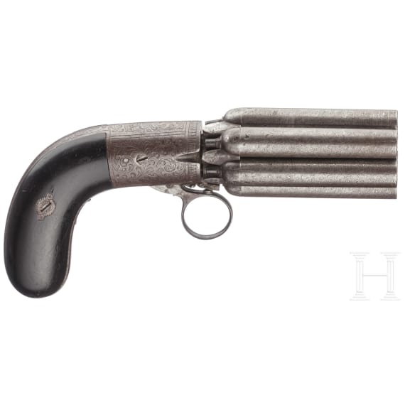 B&uuml;ndelrevolver, Belgien, um 1850