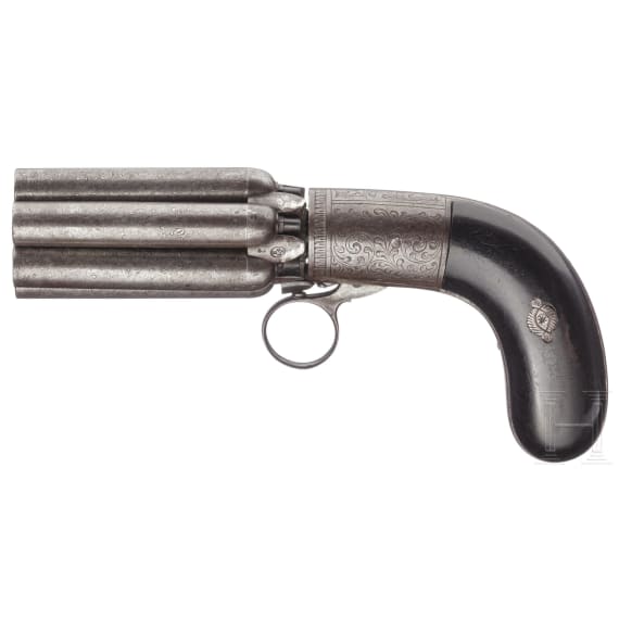 B&uuml;ndelrevolver, Belgien, um 1850