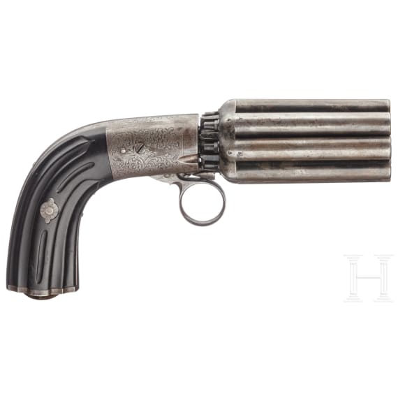 B&uuml;ndelrevolver, Belgien, um 1850