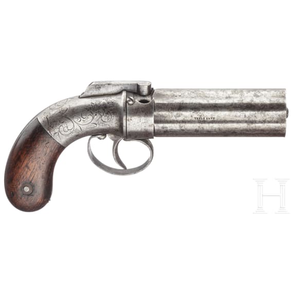 Manhattan Firearms B&uuml;ndelrevolver, um 1850