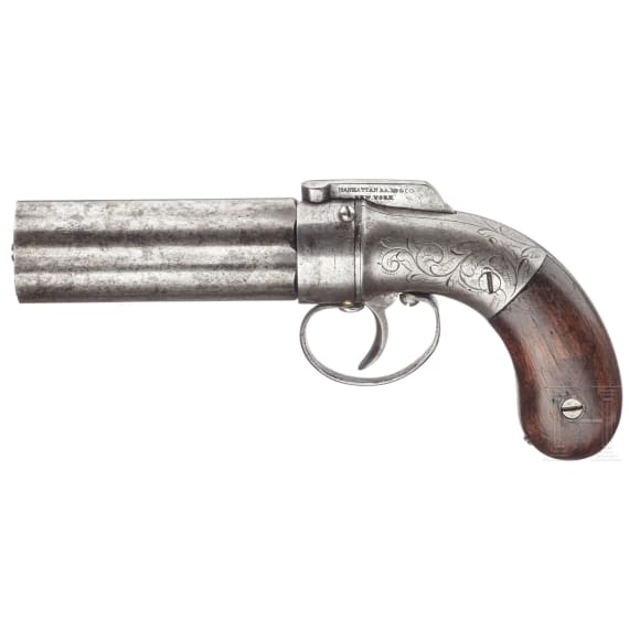 Manhattan Firearms B&uuml;ndelrevolver, um 1850