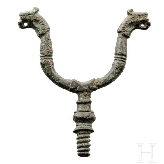 Aufsatz einer Musketengabel, Niederlande, um 1600