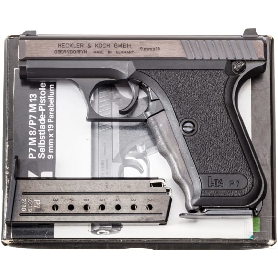 Heckler & Koch Mod. P 7, in Box